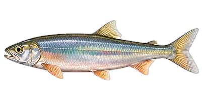 オイカワ(Pale Chub (Oikawa))のイラスト